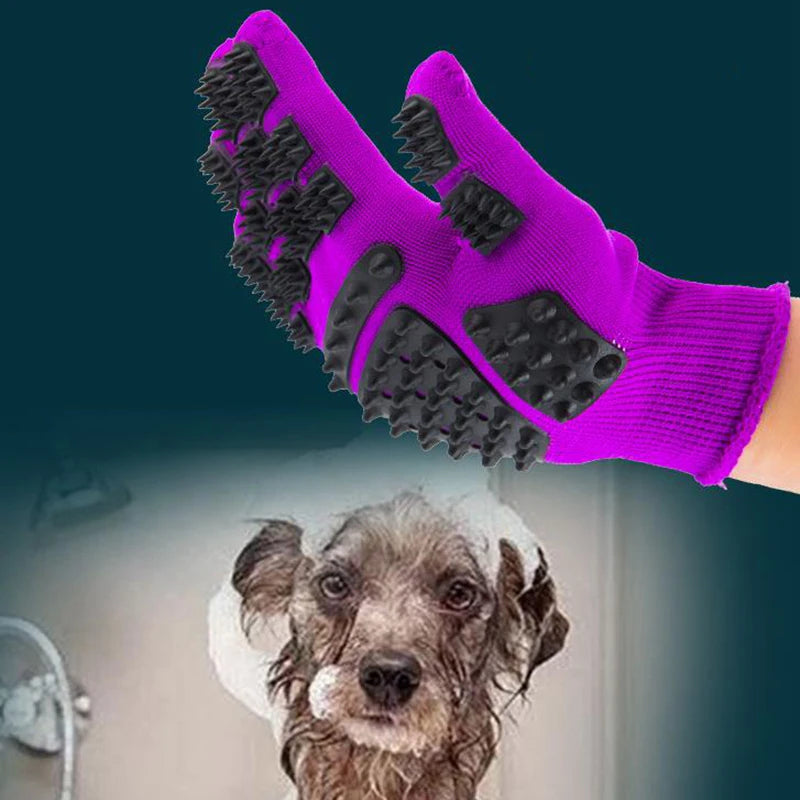 Pet Hair Grooming Glove